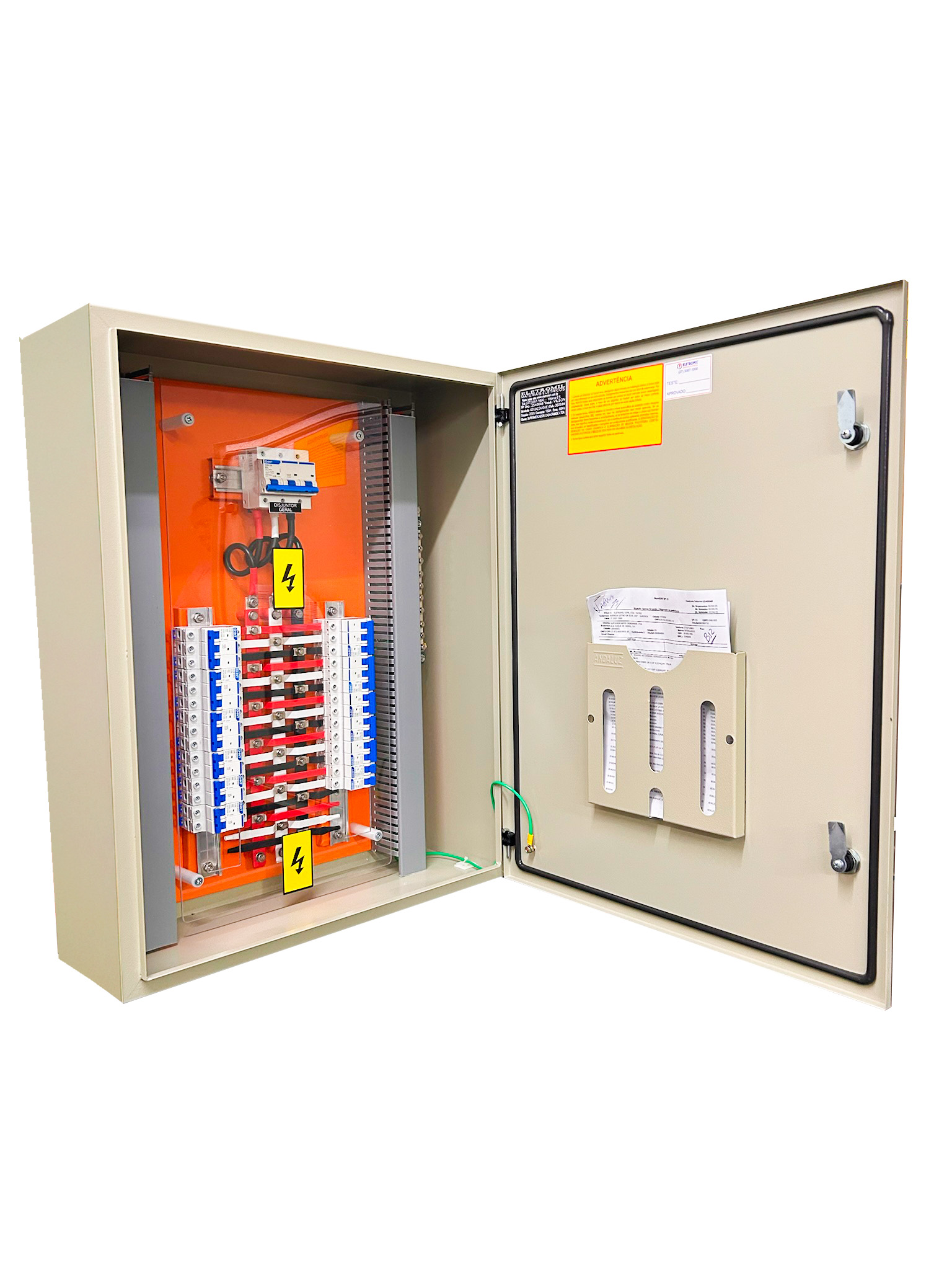 Quadro de comando industrial Eletromil